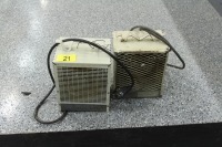 2 - 220V SPACE HEATERS