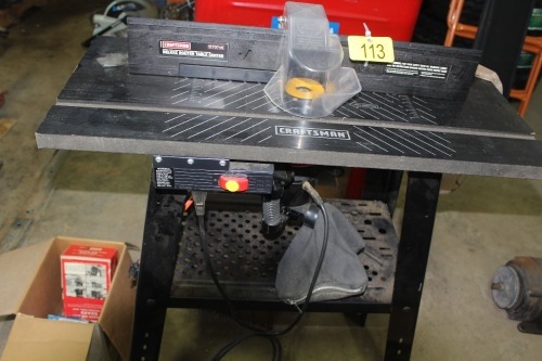 CRAFTSMAN ROUTER & TABLE