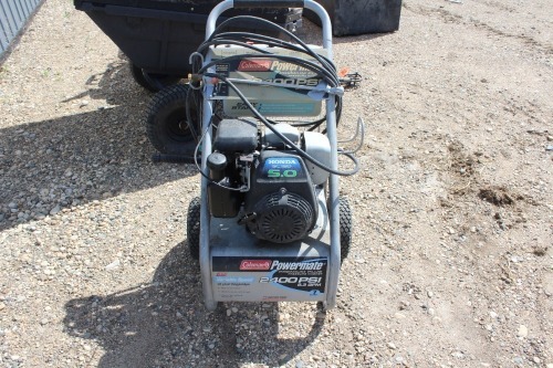 COLEMAN 2400 PSI PRESSURE WASHER W/ 5 HP HONDA