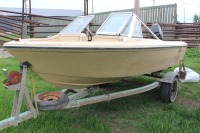 EDSON 14' RESORTER W/ 50 HP MERCURY MOTOR