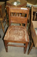 wooden dining chair