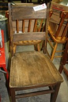 wooden dining chair