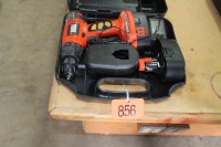 BLACK & DECKER 18V DRILL W/ BATTERY, CHARGER