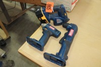 2 - RYOBI DRILLS, SANDER W/ BATTERY