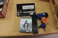 AIR BRAD NAILER, 2 - SETS OF DIGITAL CALIPERS