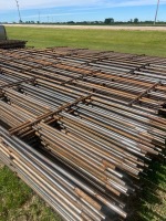 5 - 20' X 4' 5 BAR CONTINUOUS FENCING