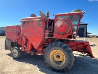 MASSEY 510 W/ 20' HEADER, MASSEY PICKUP, HESTON CHOPPER