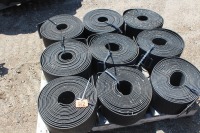 9 - ROLLS OF 8" BALER BELTING W/ GATOR LACING