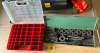 Tap and die set and assortment of bolts