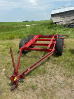 Four wheel versatile sprayer trailer