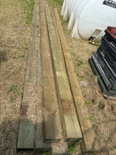 7-16 ft 4&rdquo; x 6&rdquo; posts