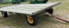 4 wheel trailer w/wooden top - 2