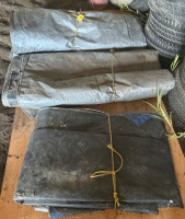 3- large Hay Tarps