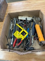 Assortment of carpentry tools/ pliers/files
