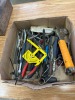 Assortment of carpentry tools/ pliers/files