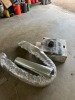 Attic vent/ assortment of duct work