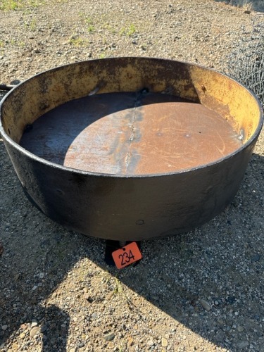 Heavy duty fire pit