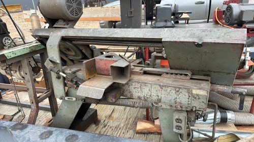Electric metal bandsaw