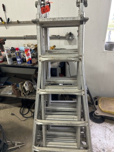 Mastercraft extension/step ladder combo