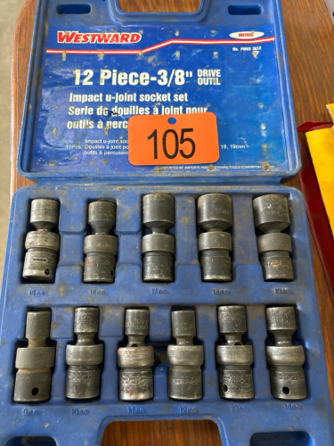 12 pace impact u-joint socket set