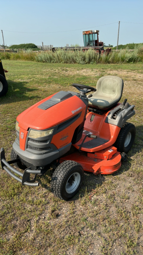 Husqvarna ride lawn mower