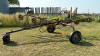 6 wheel left hand delivery hay rake