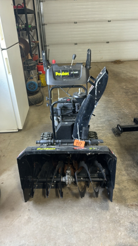 Poulan snow blower