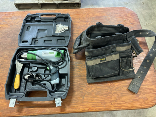 Heat gun/ tool belt