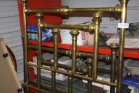 solid brass bed frame and rails