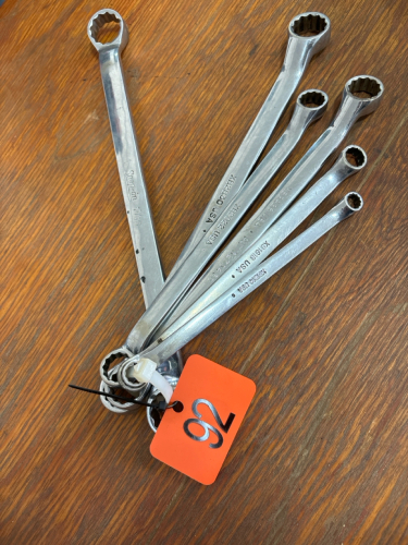Snap On box end wrenches