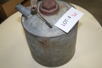 1 gallon galvanized gas can