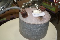 galvanized gas can w/spout