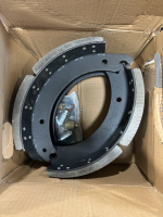 Reman brake shoe kit with hardware