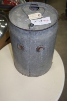 galvanized water can w/spout