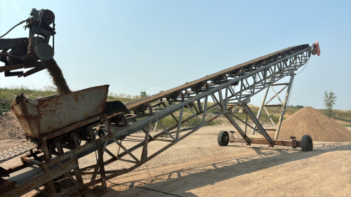 24"x 70' grant aggregate radial stacker
