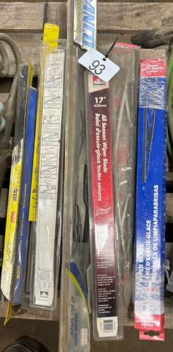 Assortment of windshield wipers