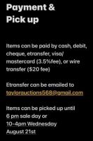 payment & pick up