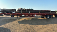 40’ semi flatbed trailer