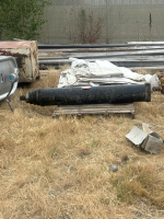 4 stage hydraulic cylinder for end dump trailer