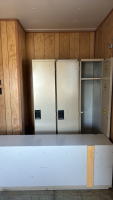 4 storage lockers
