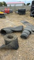 Assortment of used belting