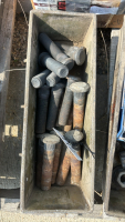 Assortment used and new wheel bolts