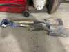 3 hand shovels