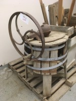 antique washing machine