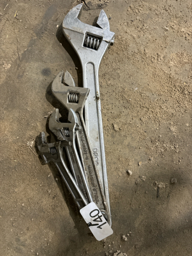 4 crescent wrenches