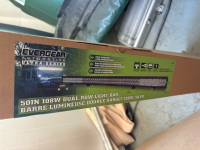 New 50 in 108W dual row light bar