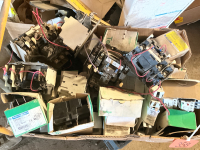 Box of switches and thermal overloads