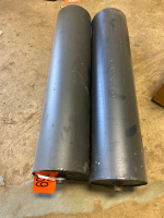 2- 5&rdquo;x21&rdquo; conveyor idler rollers