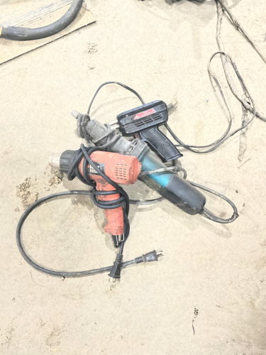 Heat gun / dye soldering iron