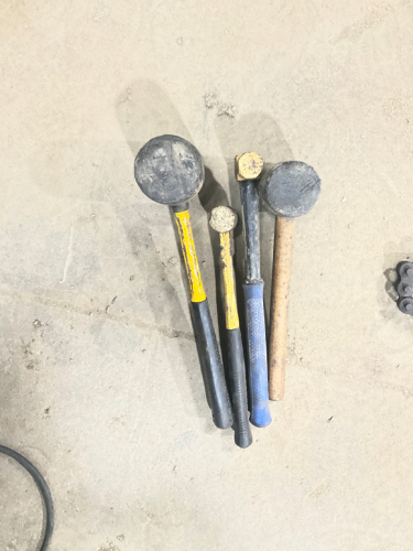 4 hammers